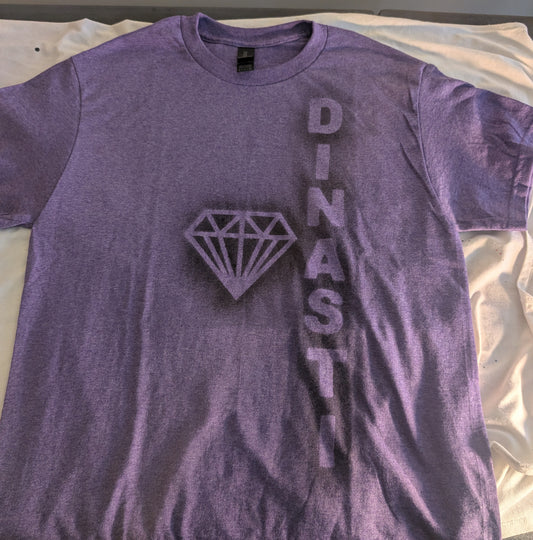 Light purple signature Tshurt